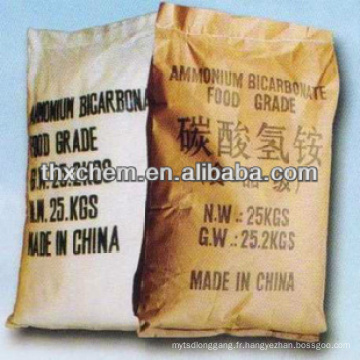 Additifs alimentaires en bicarbonate d&#39;ammonium en poudre